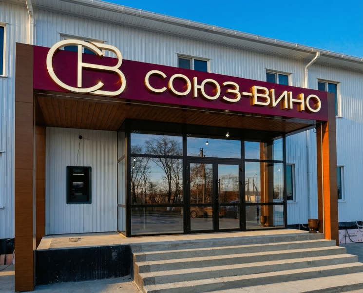 Вывеска "Союз-Вино"